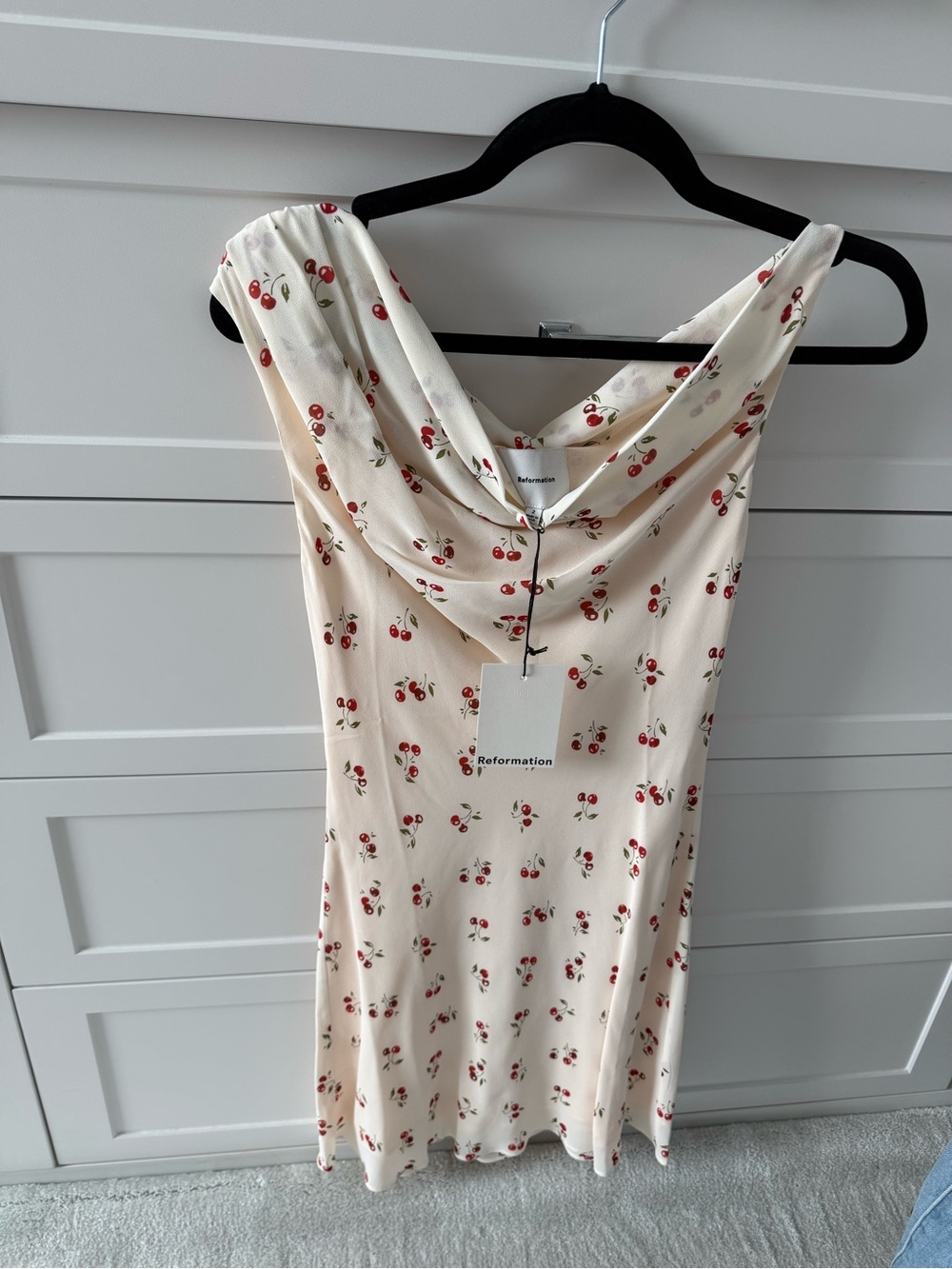 Reformation cherry dress